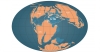 Imatge principal: Mapa paleogeogràfic mundial del límit entre el Barremià i l’Aptià inferior (fa entre 129 i 120 milions d’anys enrere).