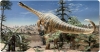 Escultura del dinosaure triàsic Plateosaurus al Museu Estatal d'Història Natural de Stuttgart